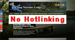 Desktop Screenshot of campnarrows.com